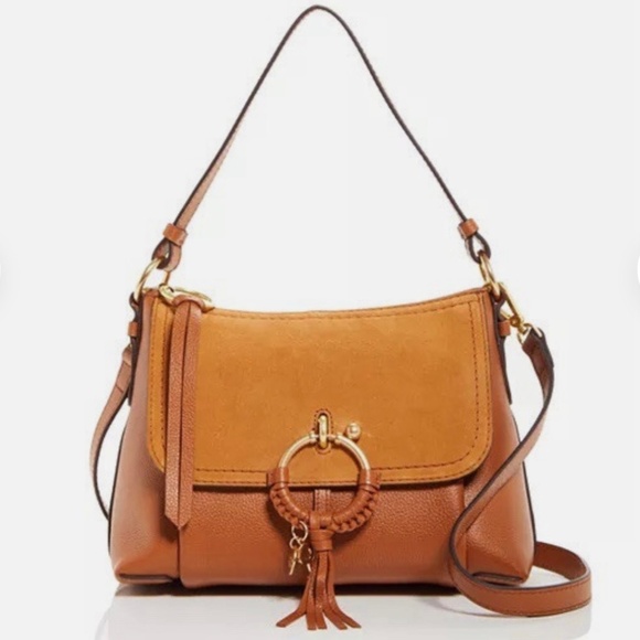 See By Chloe Joan Leather Shoulder Bag Caramello - Picture 1 of 16
